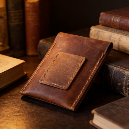 Hakiki Deri Puro Kılıfı – Full Grain Crazy Deri Kişiye Özel Puroluk