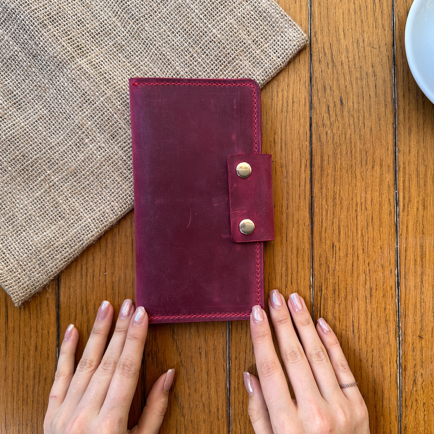 Crazy Deri Çok Kartlı Cüzdan – Hakiki Deri Kişiye Özel Organizer Cüzdan