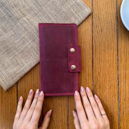 Crazy Deri Çok Kartlı Cüzdan – Hakiki Deri Kişiye Özel Organizer Cüzdan