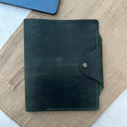 Crazy Deri A5 Düzenleyici – Hakiki Deri Kişiye Özel El Yapımı Defter Kılıfı